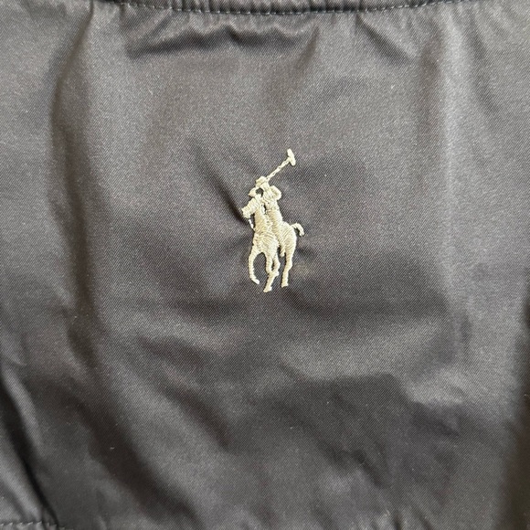 Polo Golf Ralph Lauren Mens Size M Black Waterproof Quilted Puffer Jacket Pony - Picture 5 of 15